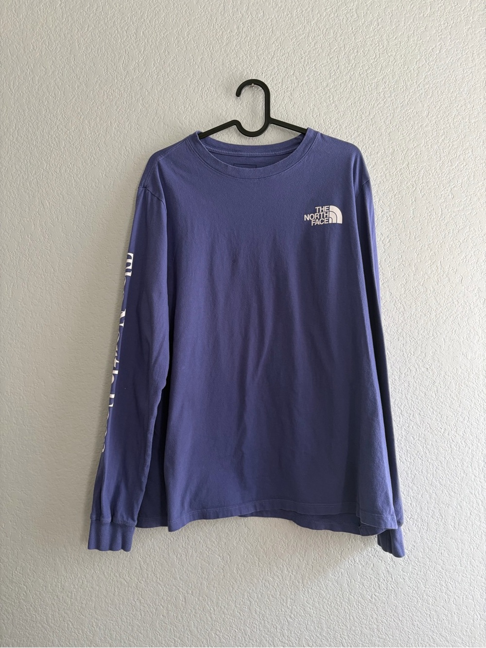 The North Face Woman's Long Sleeve Logo Tee - Lavender Purple